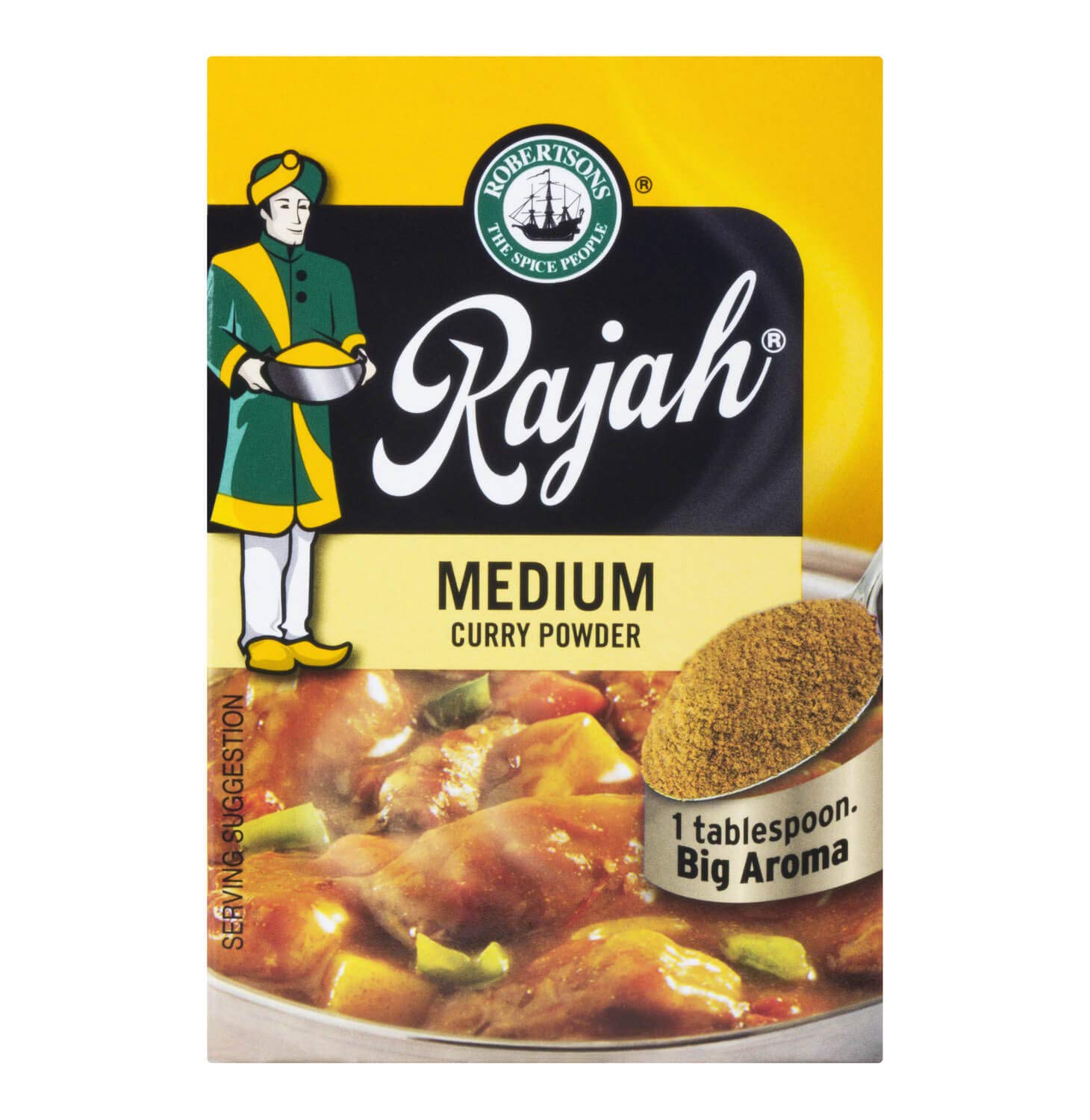Buy Rajah Medium Curry Powder, 3.53oz, 100g (1 Pack) Online at desertcartUAE