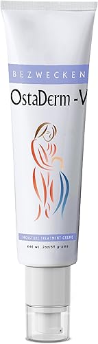 Bezwecken - OstaDerm-V - Crema de 2 onzas - Formulado profesionalmente para la sequedad vaginal y la atrofia menopáusica - Suave, no irritante y sin