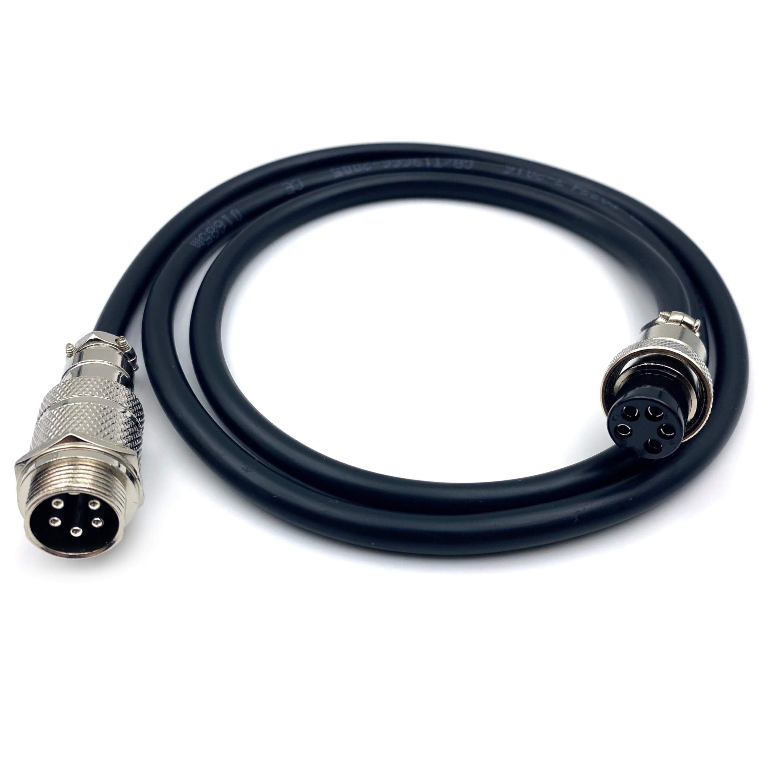 Amazon.com: FOWIUNYE 3.28 ft GX16 5 Pin Cable Female to Male Head