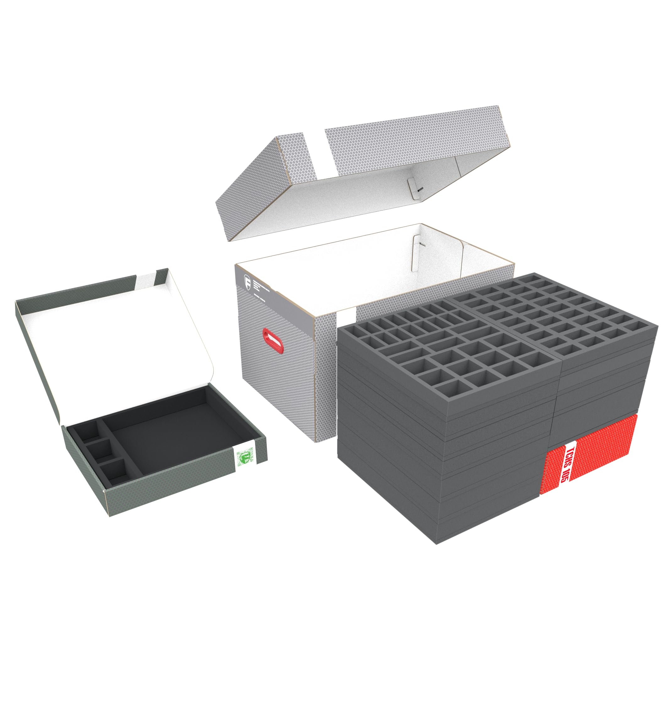 Feldherr Lagerboxen-Set kompatibel mit Marvel Zombies X-Men Resistance Grundspiel - 6 Erweiterungen + Kickstarter Exclusives