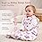 Yoofoss Baby Sleep Sack 12-18 Months, 1.5 Tog Baby Wearable Blanket with 2-Way Zipper, 100% Cotton Organic Fabric Winter Infant Sleeping Sack, Warm Soft Comfy