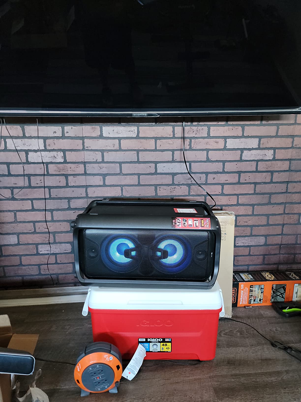 Amazon.com: LG - XBOOM 550W Speaker System - Black RK7 : Electronics