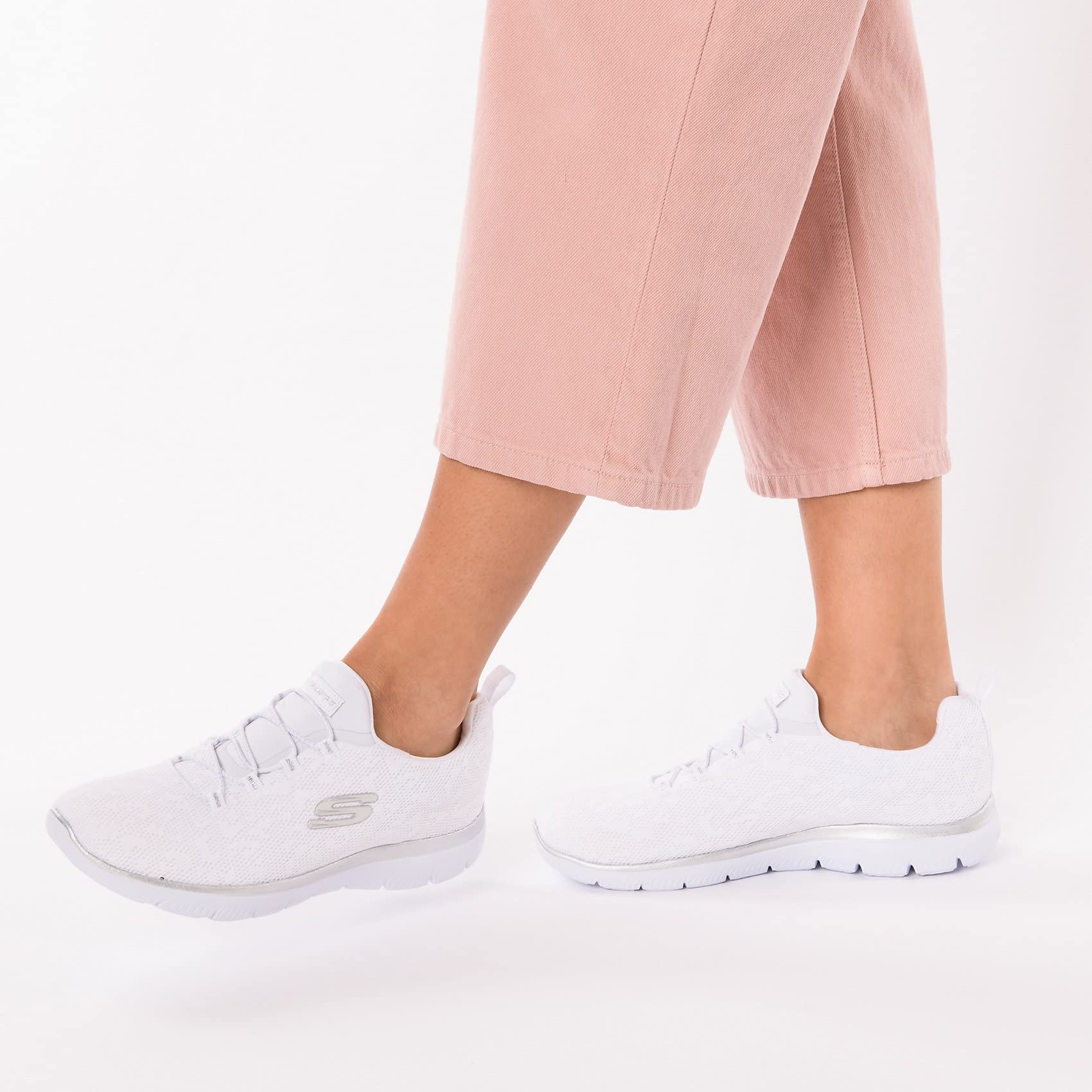 Skechers Mujer Summits Leopard Spot Trainers