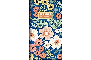 TF PUBLISHING Always in Bloom 2-Year Small Monthly Pocket Planner for 2025-2026