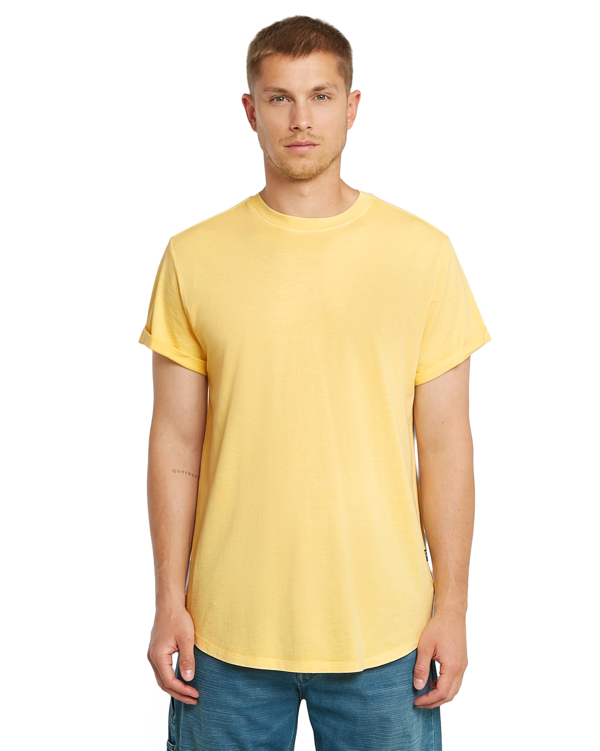 RAW Men's Base-Straight Fit T-Shirt
