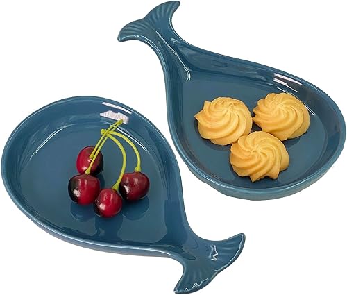 Miniatura 5 de Cuchara costera de cerámica para cocina, ballena