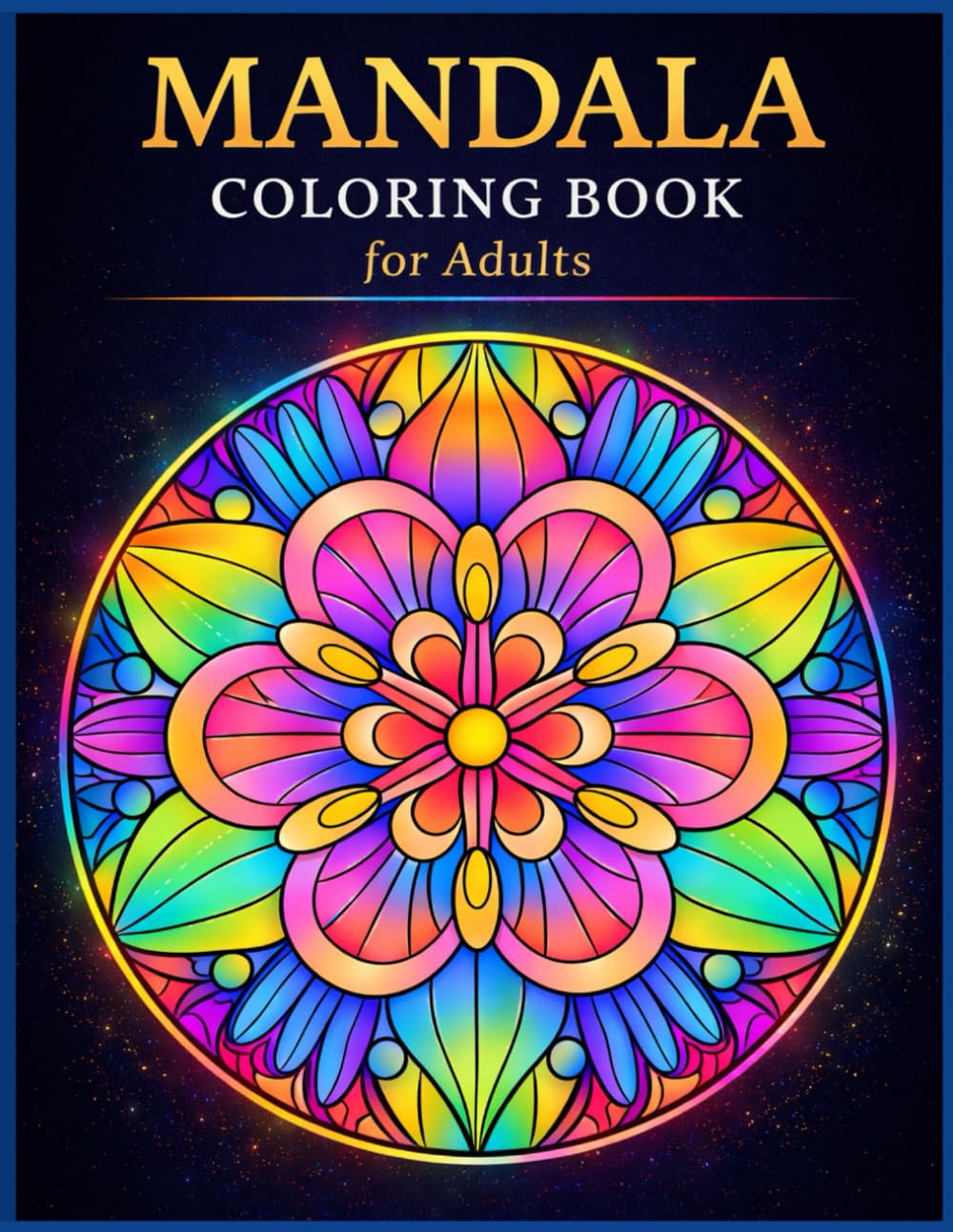 Colorful Mandalas for Adults: 50+ Intricate Designs for Relaxation and Mindfulness