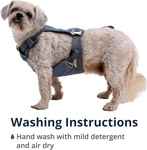 Miniatura 7 de Ruffwear, Load Up - Arnés para perro, arnés de seguridad para automóvil con clasificación de resistencia con accesorio universal para cinturón de