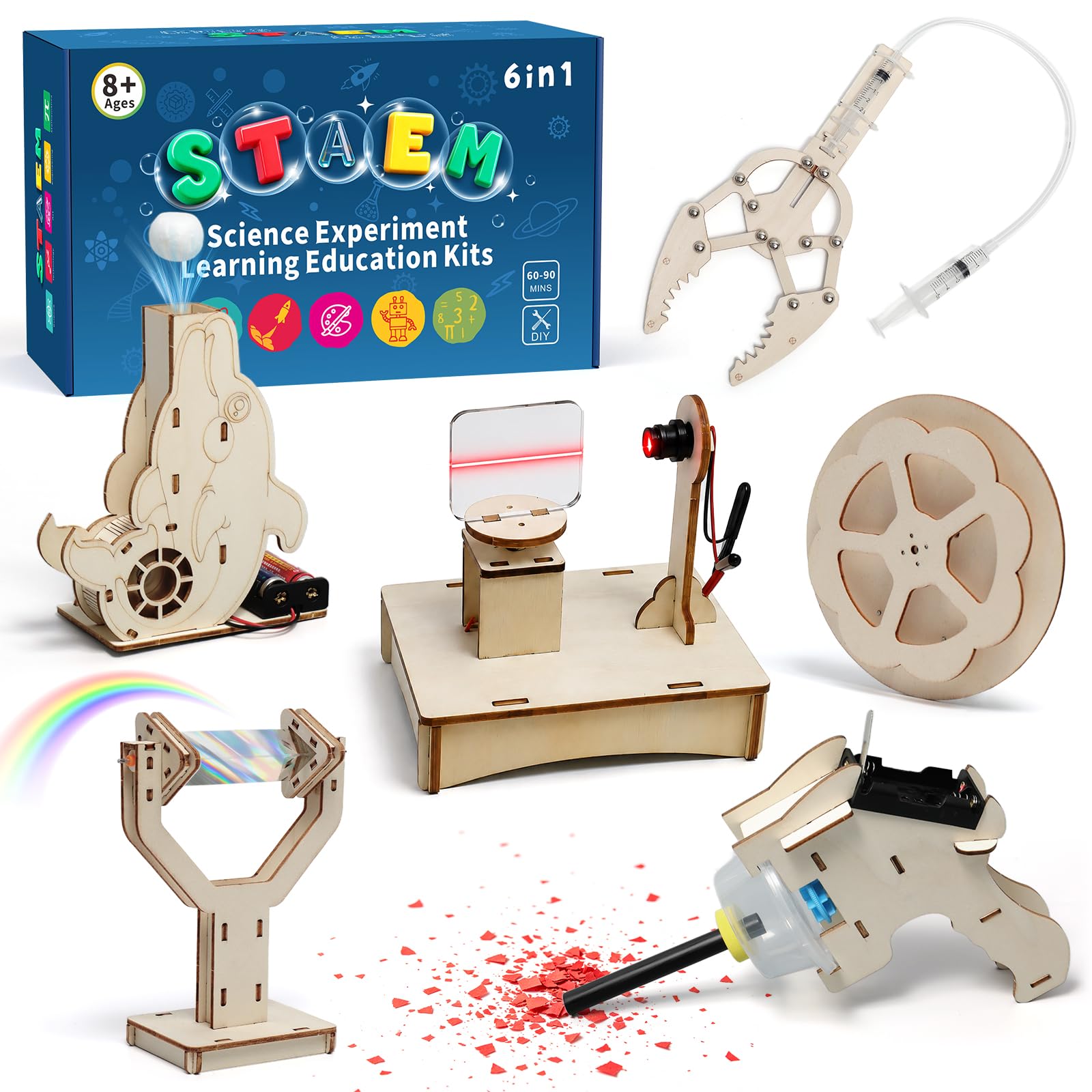 STEM Toys Age 8+, Science Experiments for Kids, Science Kit for Kids 8-14