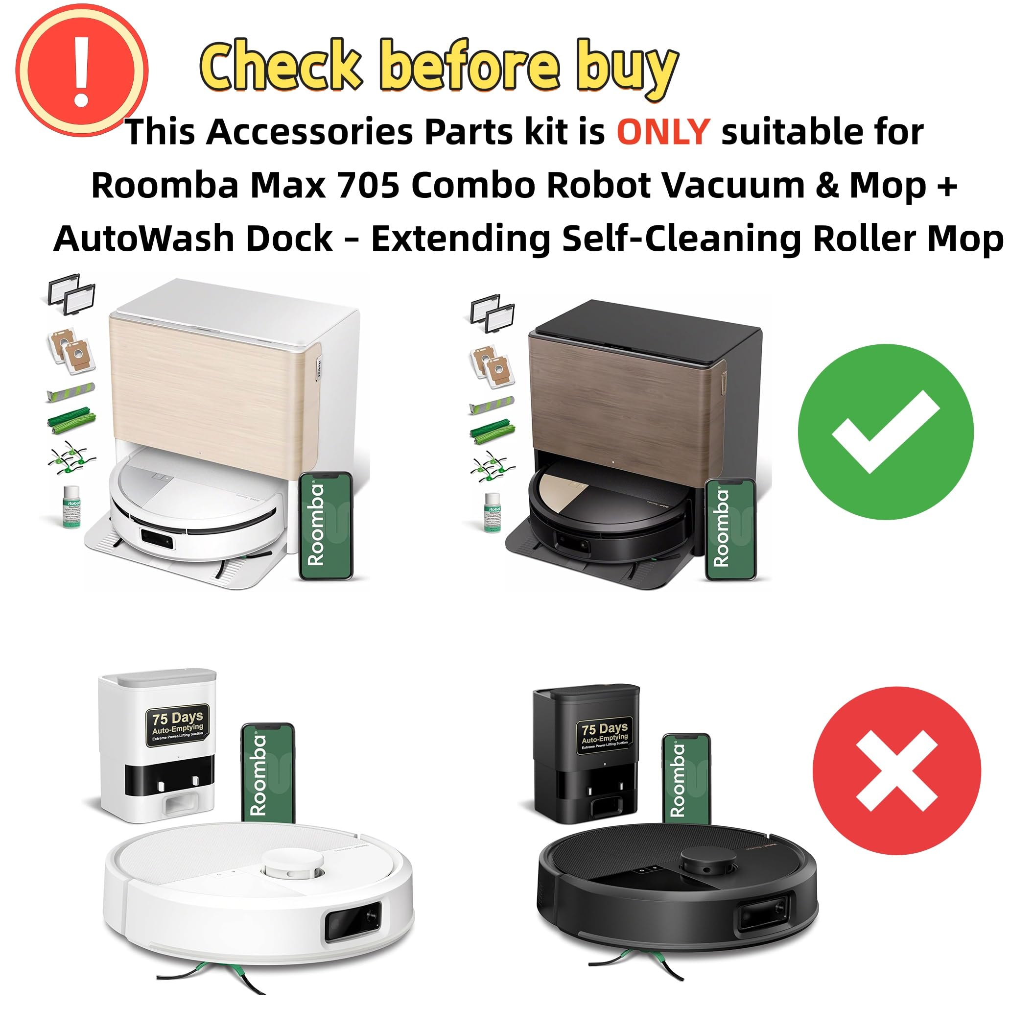 Amazon.co.jp: IRobot Roomba Max 705 Combo+ / 700シリーズコンボ掃除