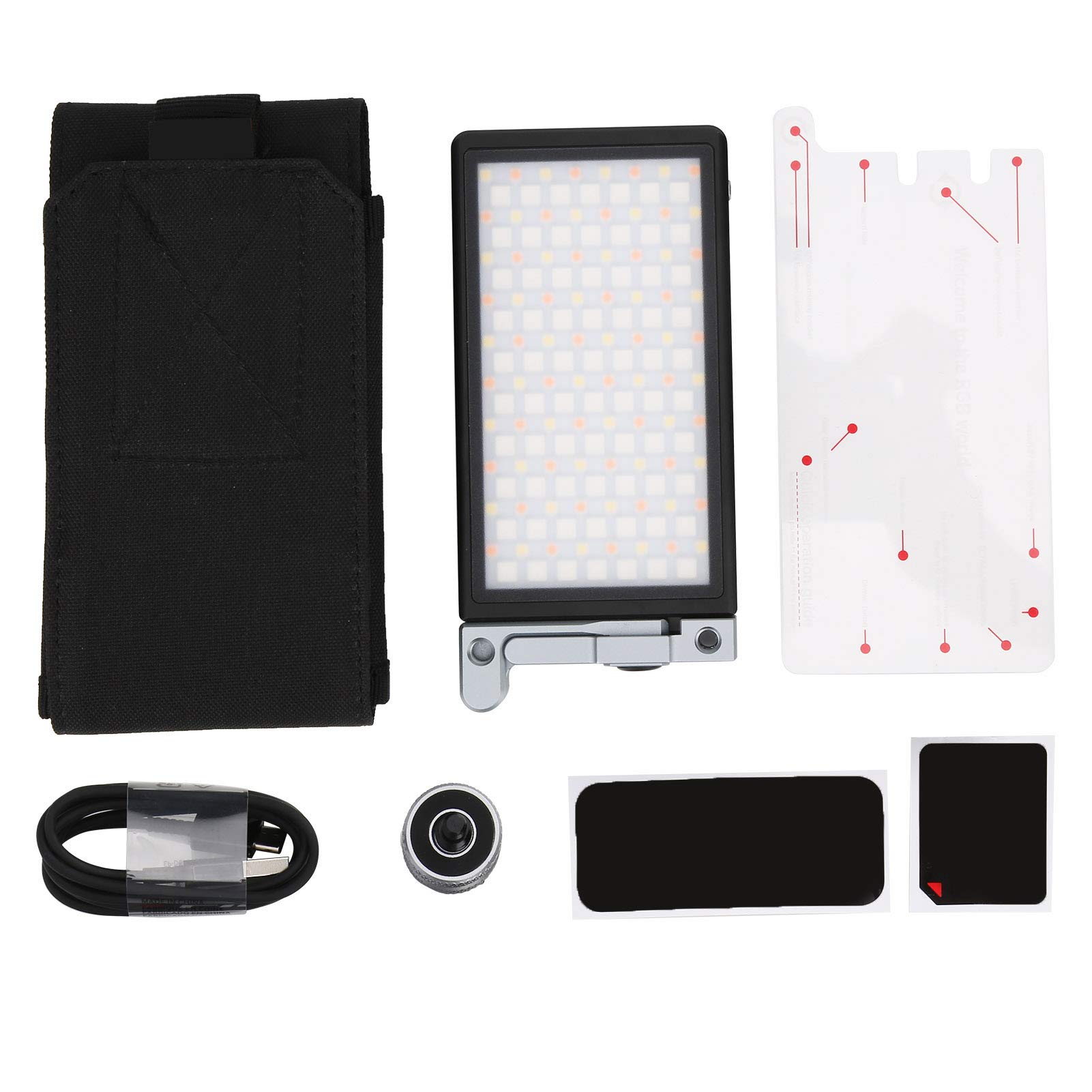 Luz de relleno portátil RGB con control completo de color 12W 8