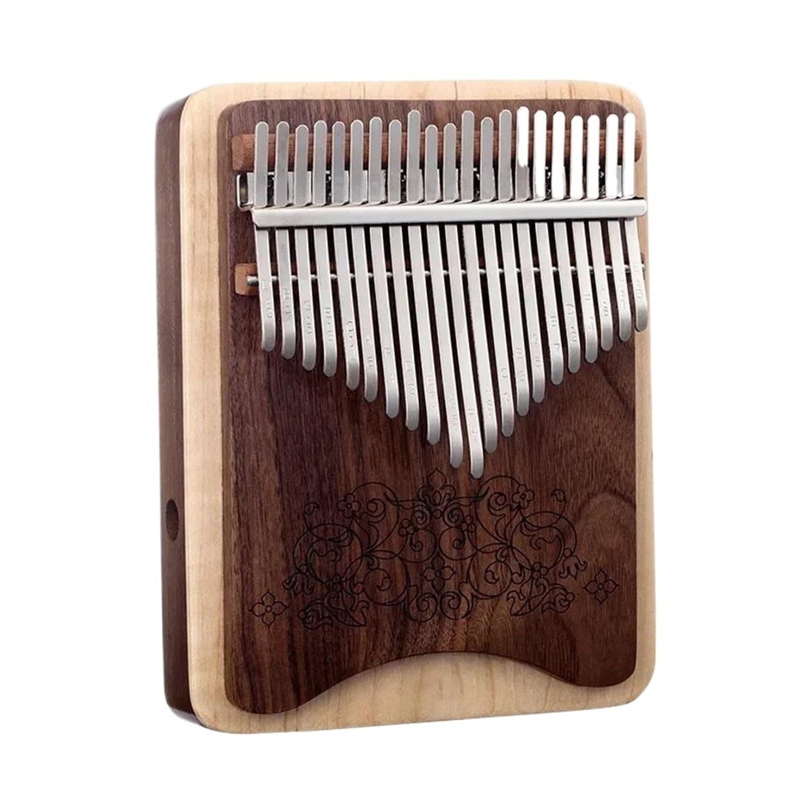 Kalimba Set Kalimba 21 Tasti Pianoforte A Pollice In Noce Nero Strumento A Tastiera Kalimba Professionale Con Accessori