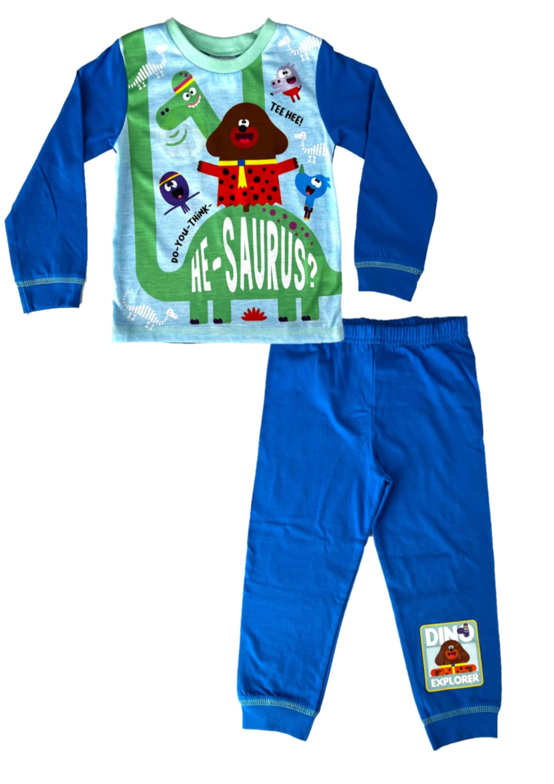 Hey Duggee Boy’s Pyjamas Long Sleeved, Cotton Rich, 18-24 Months Multicolor
