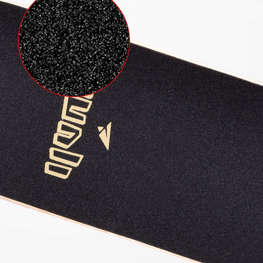 YEENUO 43 "x9" Skateboard complet Longboard Skateboard Cruiser Board Longboard Drop Through Skate Board ， Cruising, Curving, Freeride Slide, Freestyle et Downhill Freestyle Cruiser pour adolescents