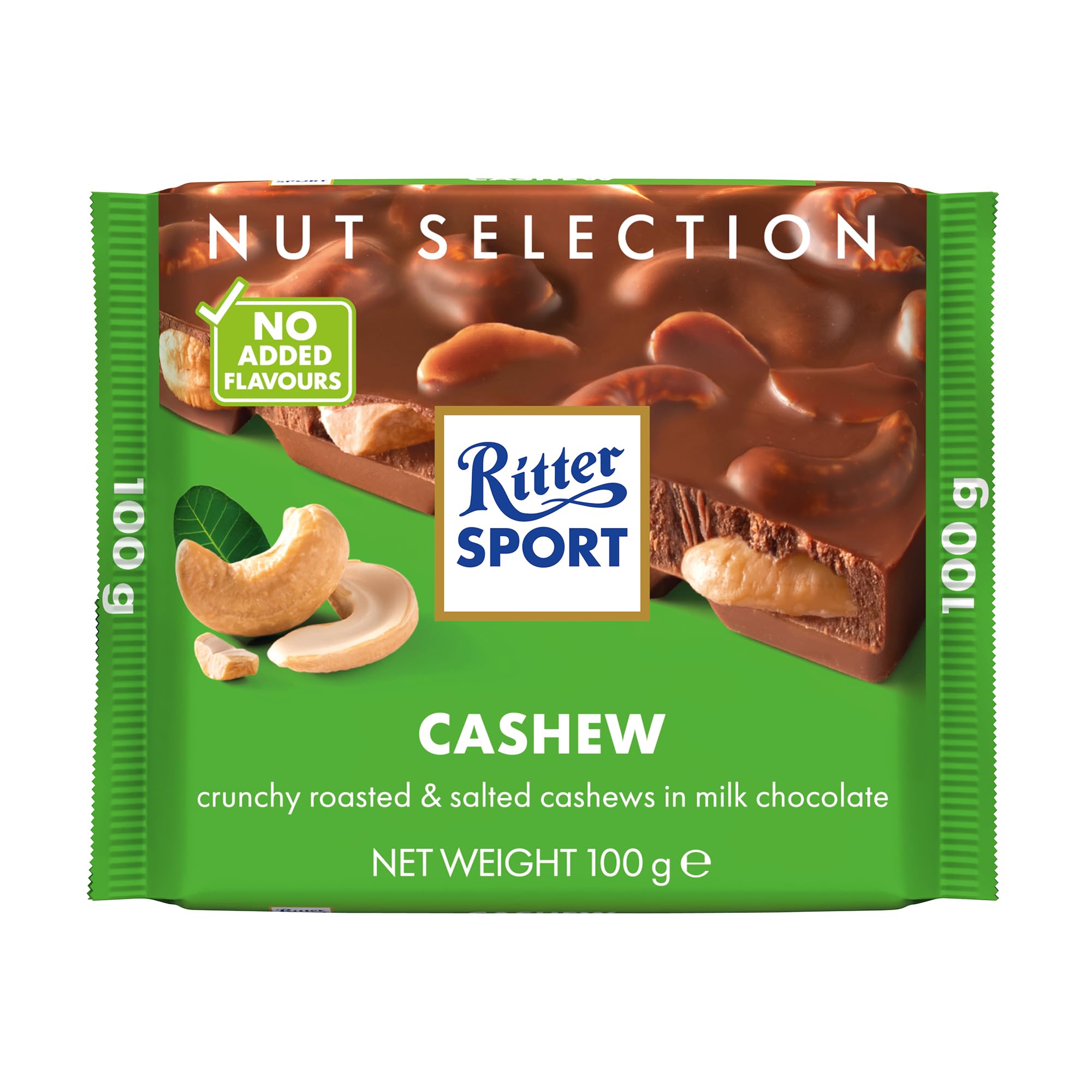 Ritter Sport Milk Cashew Chocolate, 100 g