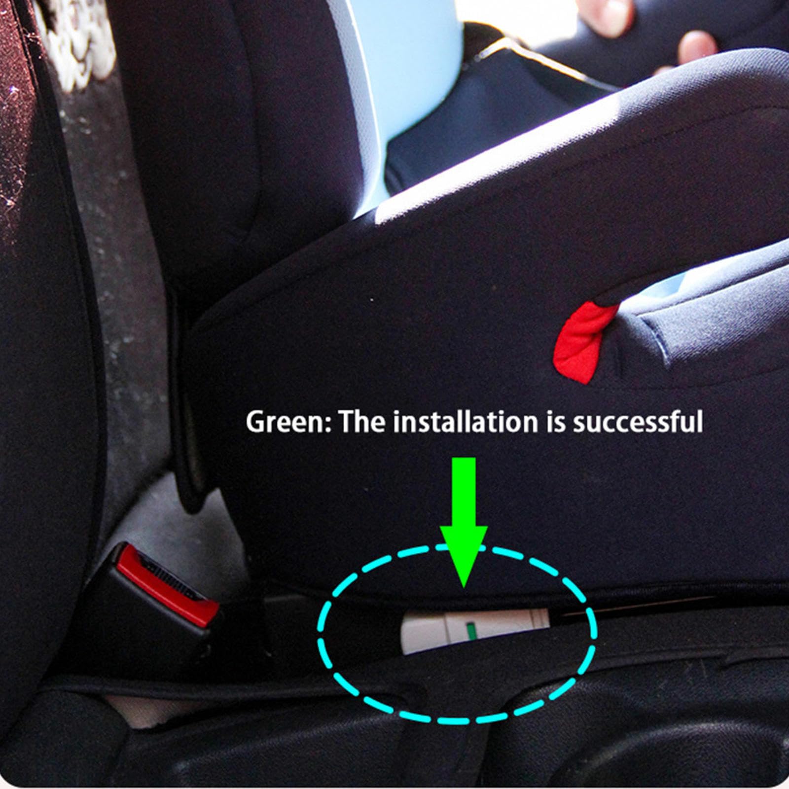 Sitzerhöhung Auto Kinder - 3-12 Jahren,15-36 kg,mit Isofix Kinder Sitz Abnehmbare Rückenlehne Sitzerhöhung Auto für Kinder,A