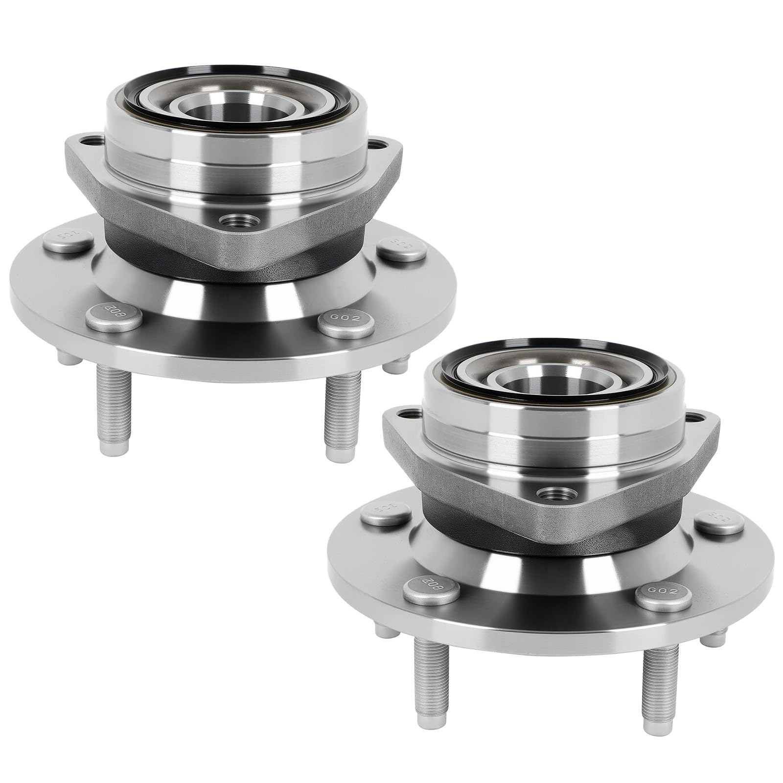 ECCPP 2-Piece 515006 Wheel Hub Bearing for Dodge Ram 1500 1994-1999