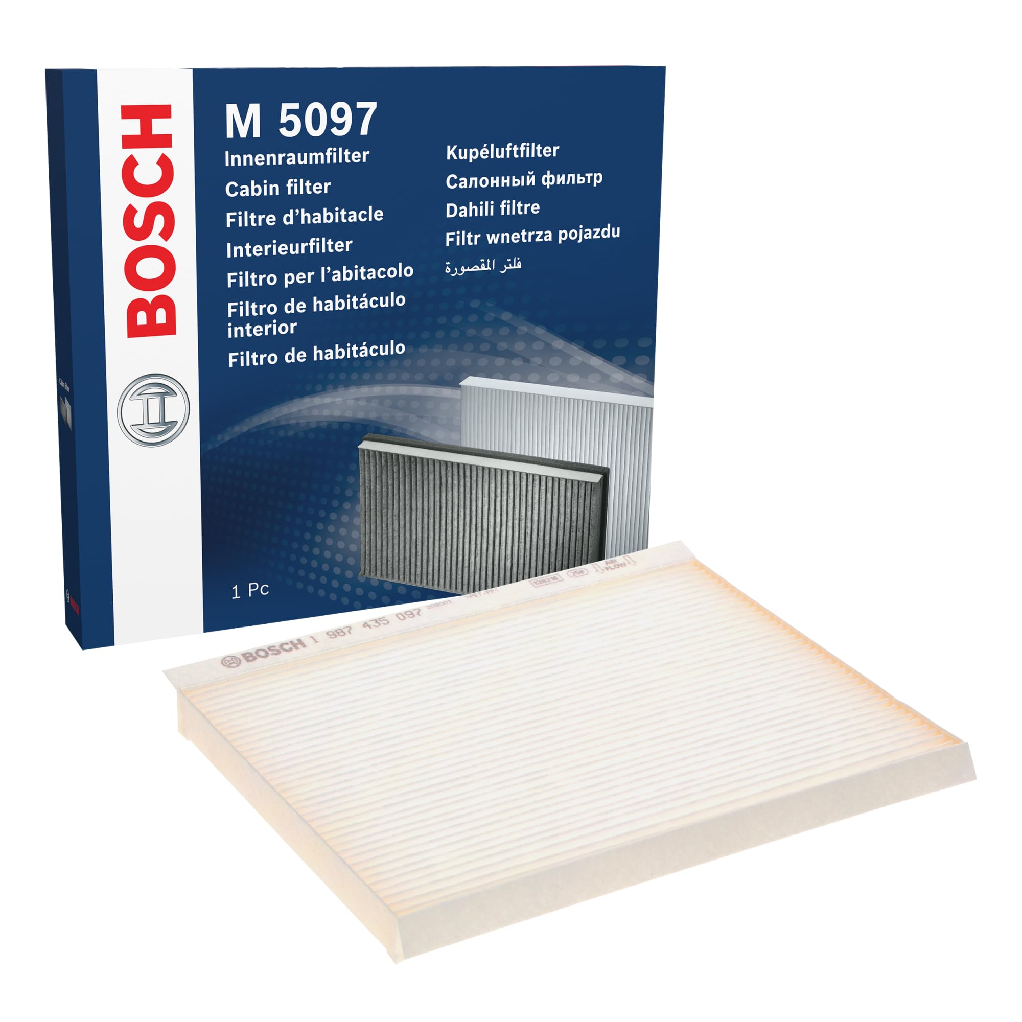 BOSCH Filter, Innenraumluft 1987435097