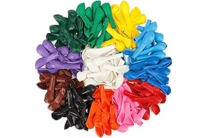 Holicolor Mini Rainbow Balloons 5 Inch(150 Counts)