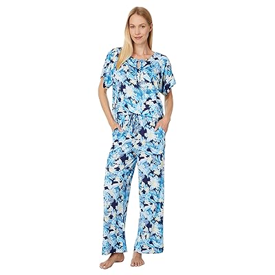 Tommy Bahama Short Sleeve Ankle PJ Set Women