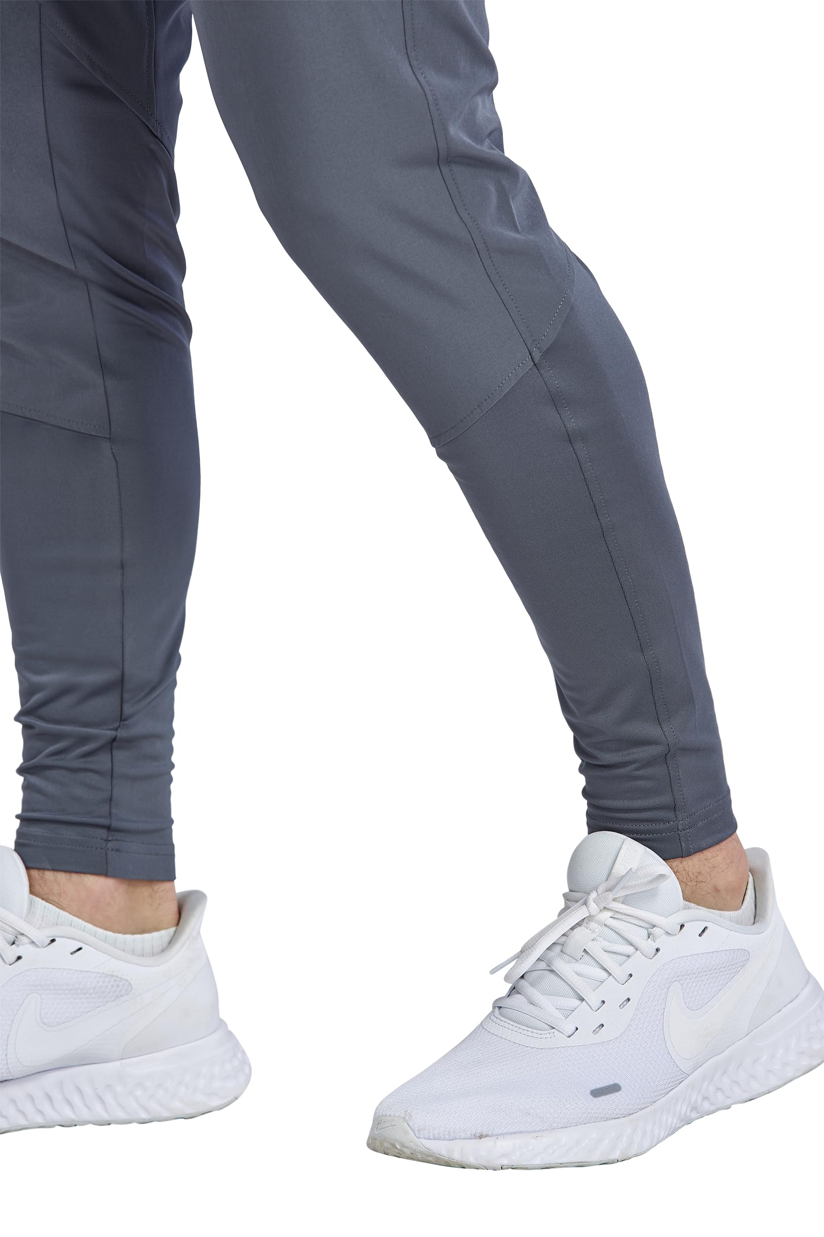 Erima - Pantaloni all-Round Performance Dominik, con Zip Laterale Uomo