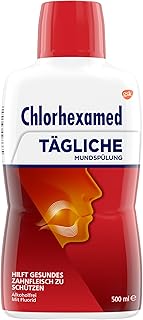 Chlorhexamed Daily Mouthwash, Gum Protection Clinically Proven Dual Formula With Chlorhexidine (0.06 percent), 500 ml