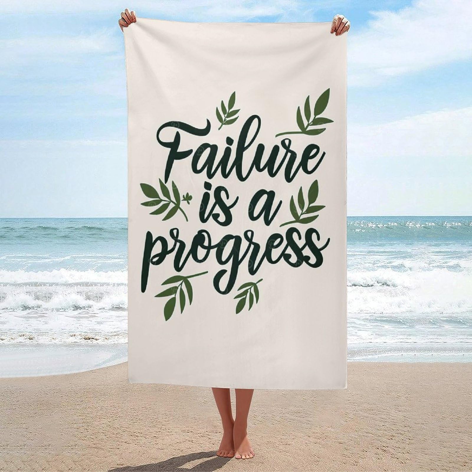 Serviette de plage à séchage rapide ultra-compacte 130x80cm pour le sport et spa