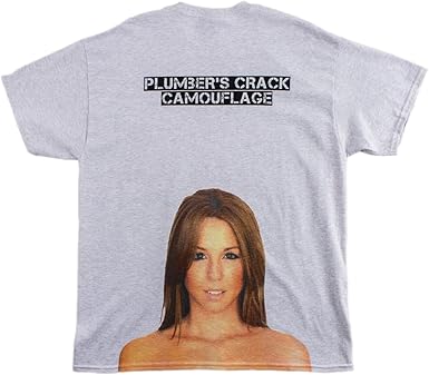 Plumber camouflage t shirt Clearance