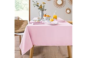 MYSKY HOME - Pink Tablecloths for Special Occasions