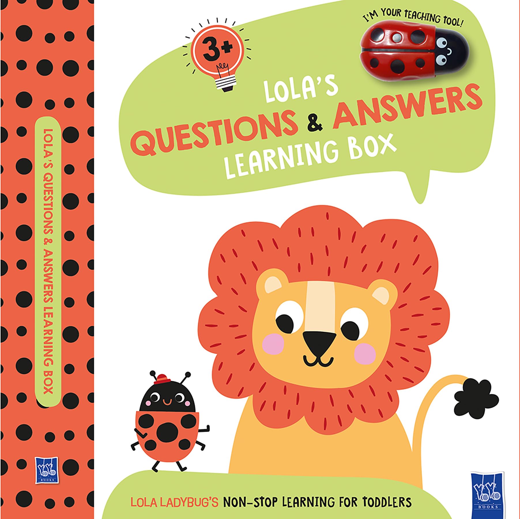 Lola's Questions & Answers Learning Box: Learn with Lion (Ages 3+): 3+ cover lion (Yoyo Lola's Questions & Answers Learning Box)