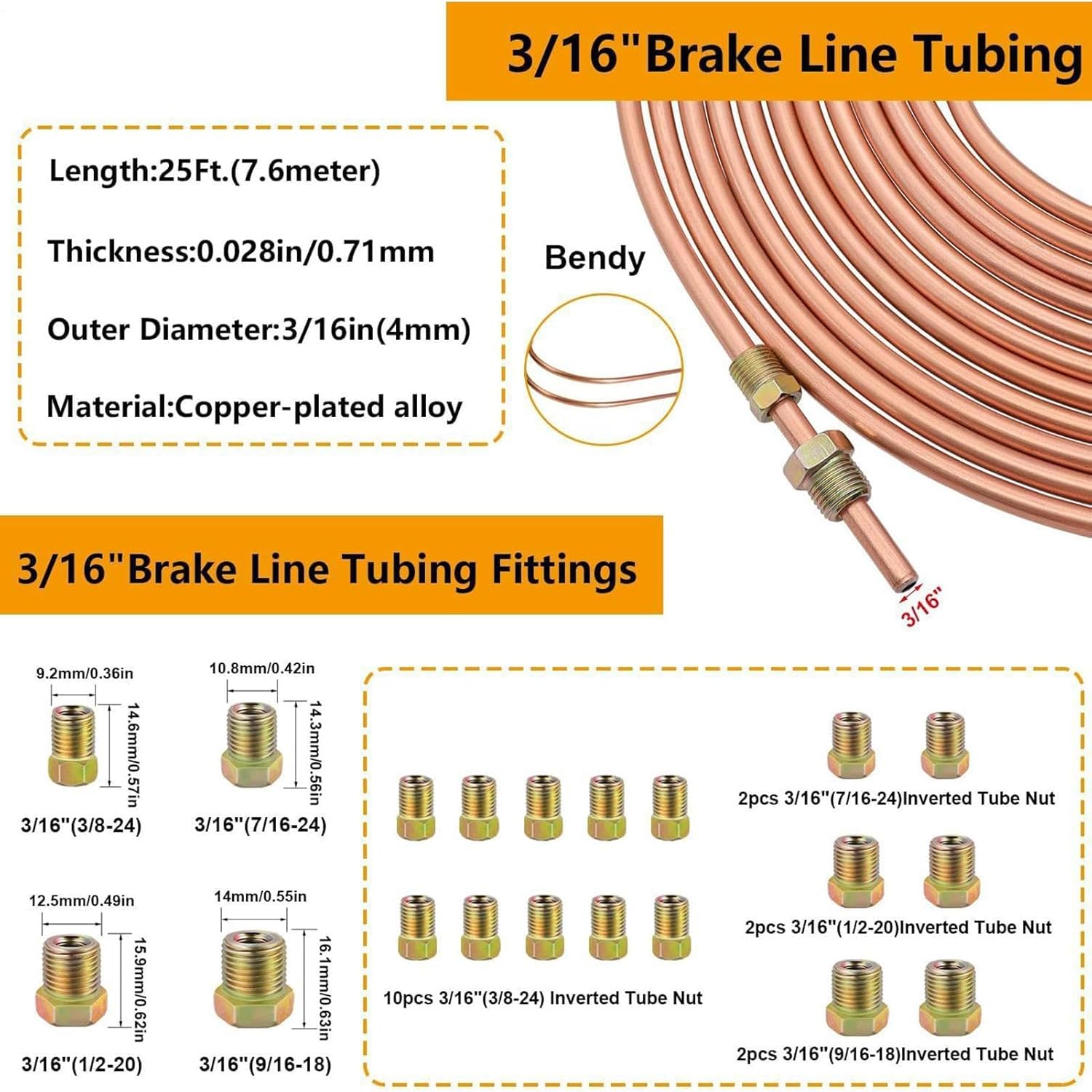 フレアツール - パイプ曲げ・切断セット | 5mm パイプ フレアリング カッティング ベンディング ツール 自動車修理 冷凍冷房