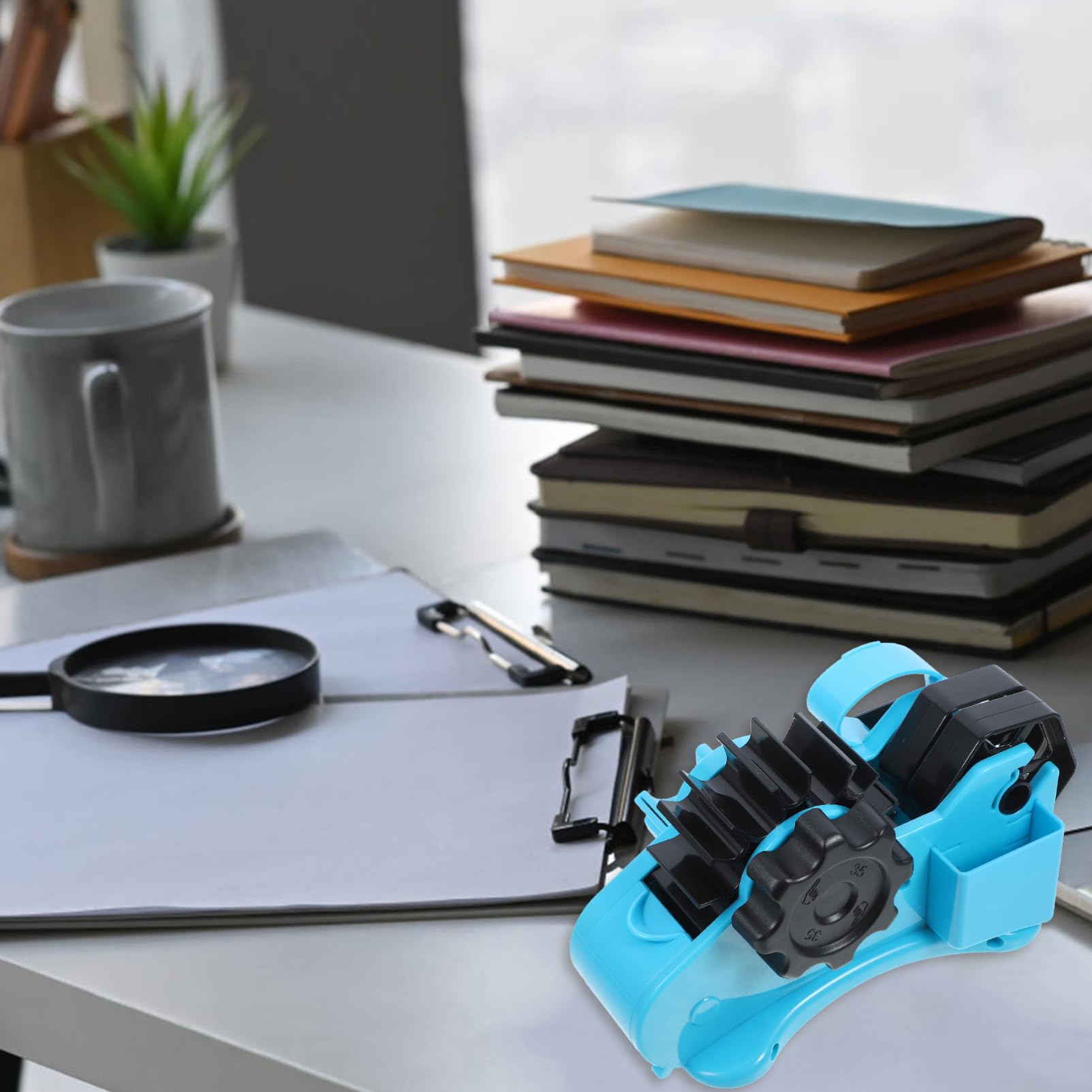 Gadpiparty Dispenser in Abs Nastro Adesivo Multifunzione e da Tavolo per Leggero Facile da Riporre, per Progetti Artistici e Occasioni Casalinghe