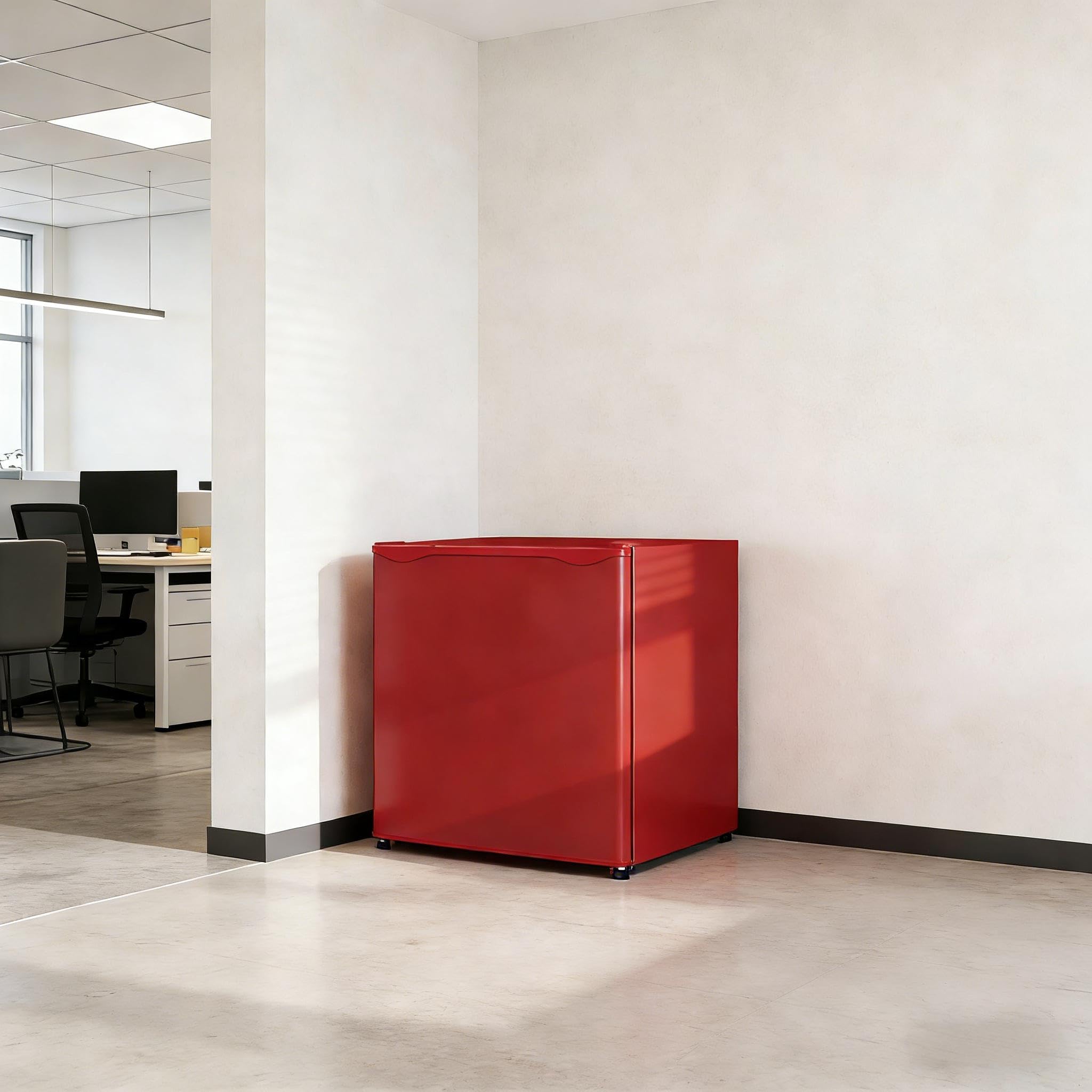 GOWE Portable Freezer,Compact Upright Freezer,Stylish Mini Freezer