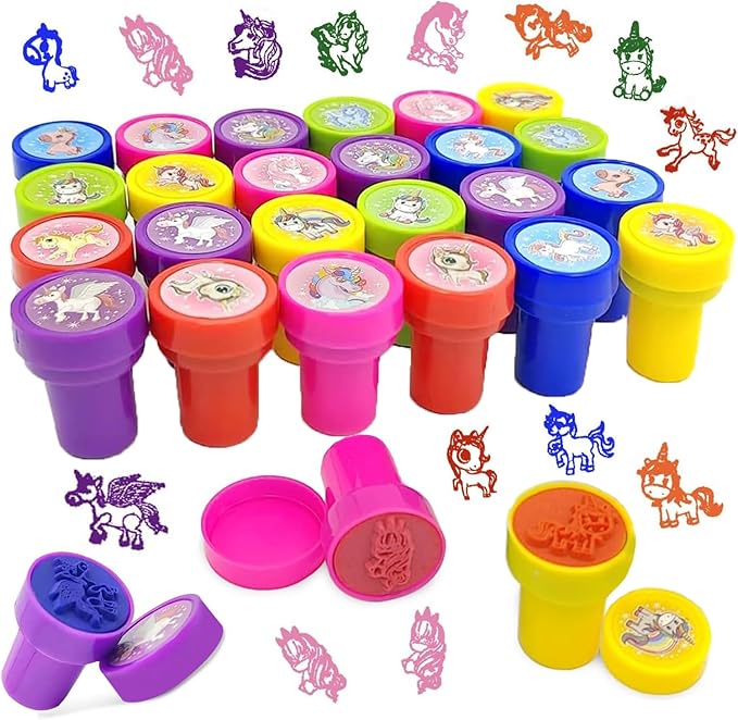 Kesote Weihnachts-Stempelset Für Kinder - 10 Stempel Mit Wintermotiven