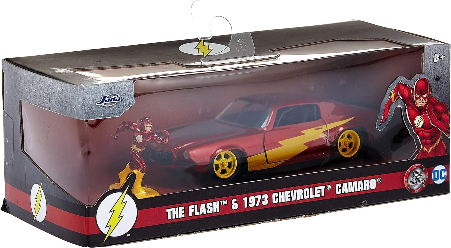 Jada DC Flash Chevy Camaro 1:32, Multicoloured - Image 2