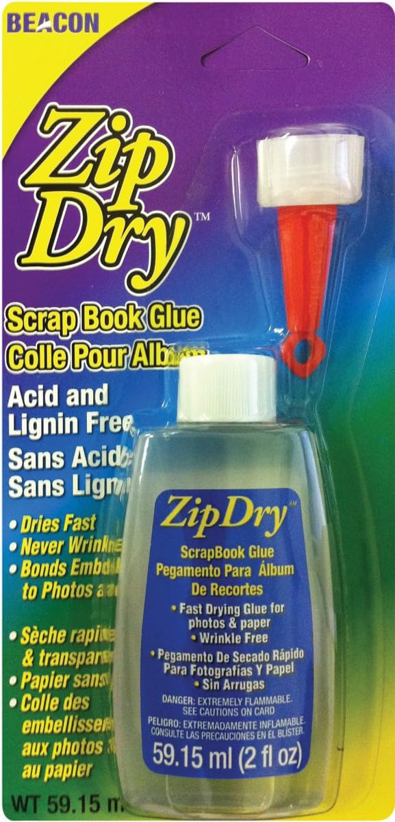 Beacon Adhesives ZIPDRY2CAD Zip Dry Paper Glue, 2 oz Amazon.ca Home
