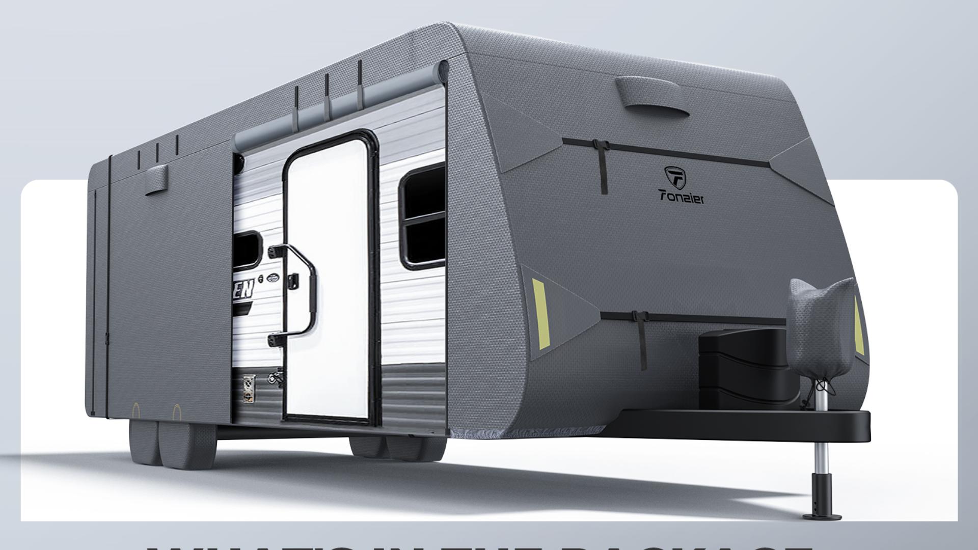 Amazon.com: Fonzier Class A RV Cover 31-34ft, 7 Layer Top