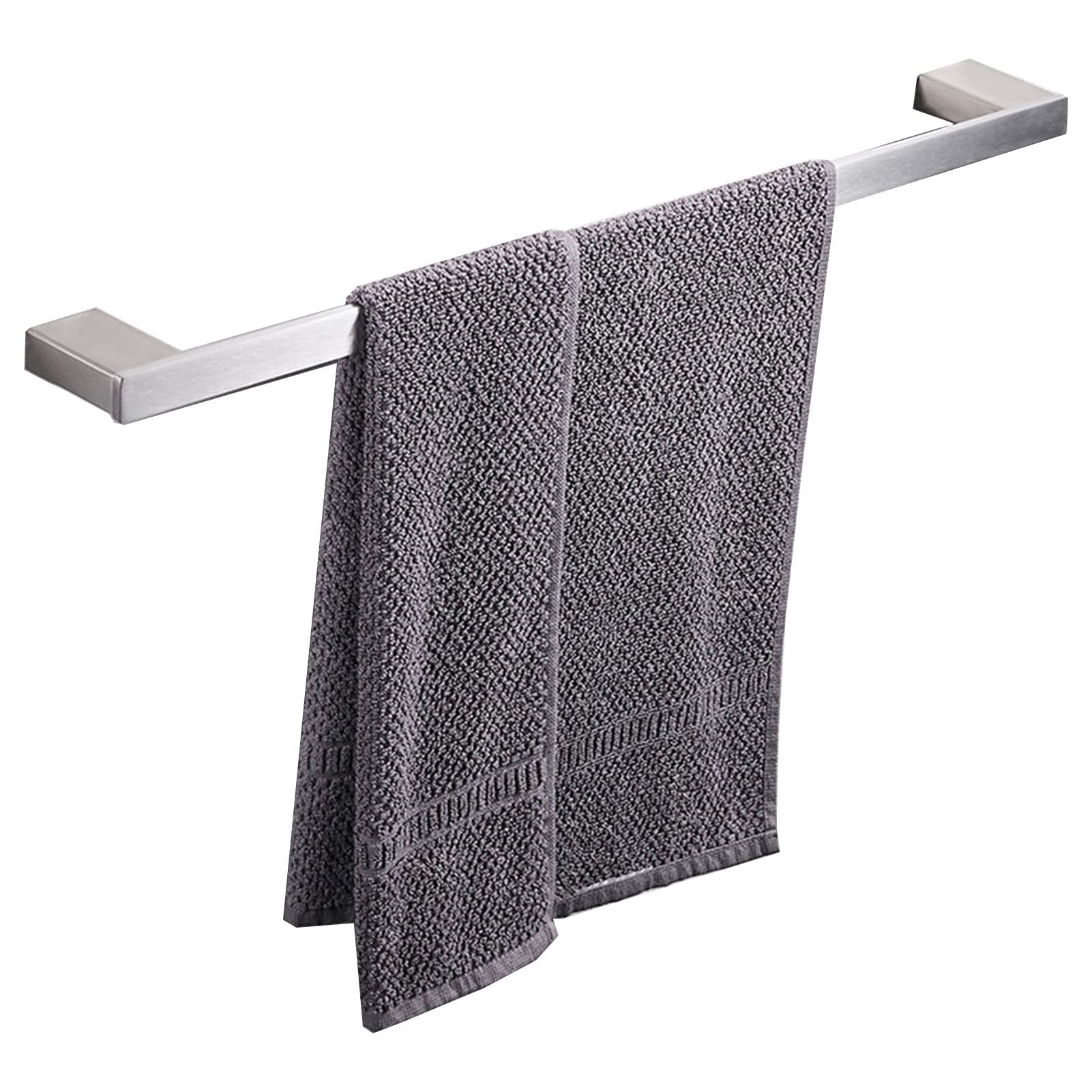 LMYSXAOZ Single Towel Bar Rail, Bathroom,Hanger Wall Mounted Holder Needs Perforated Installation for Kitchen Bathroom and Toilet (Size : 70cm)