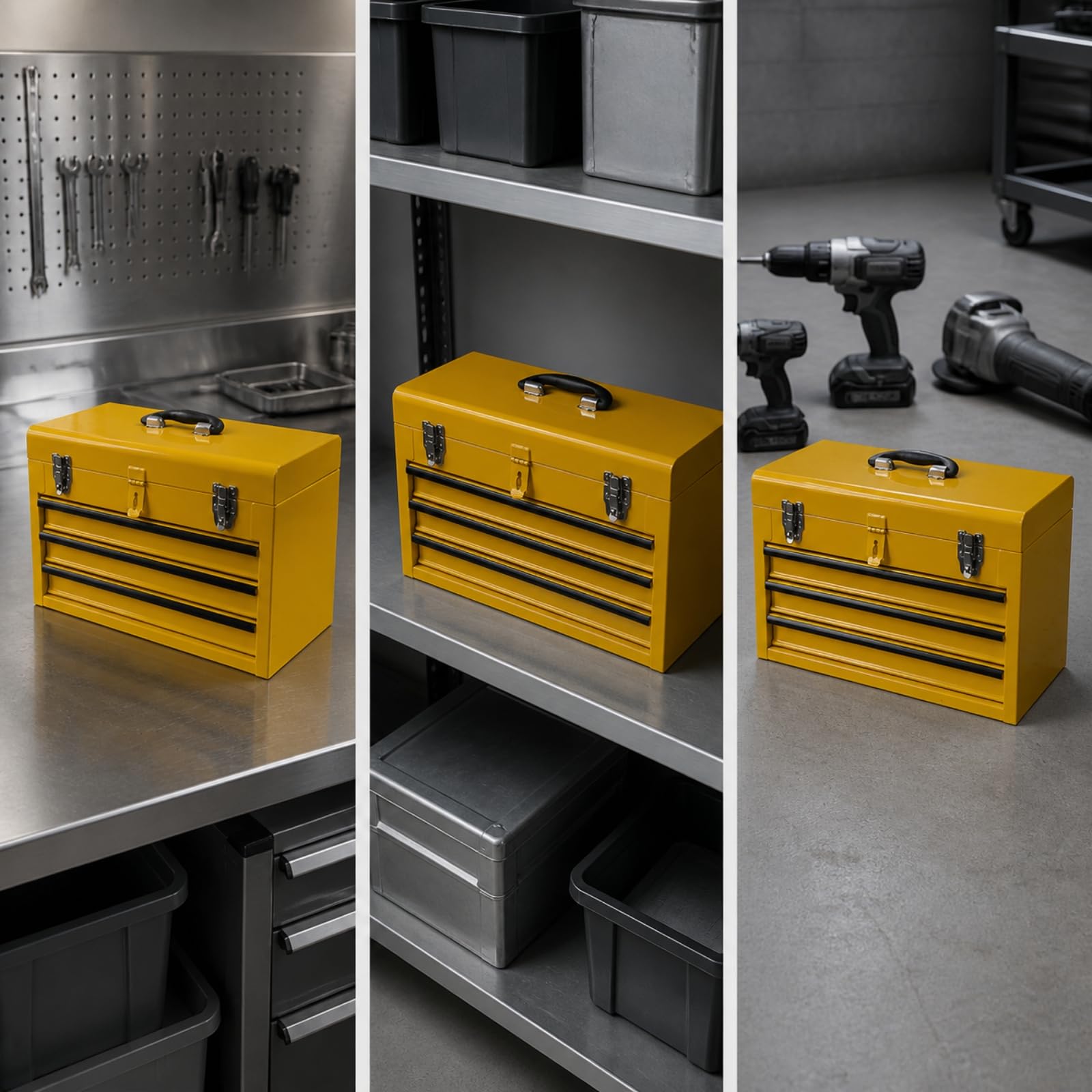 Mueble Cajonero con Cajones y Compartimento con Tapa para Almacenar con Cierre Seguro Acuado para y Áreas Trabajo