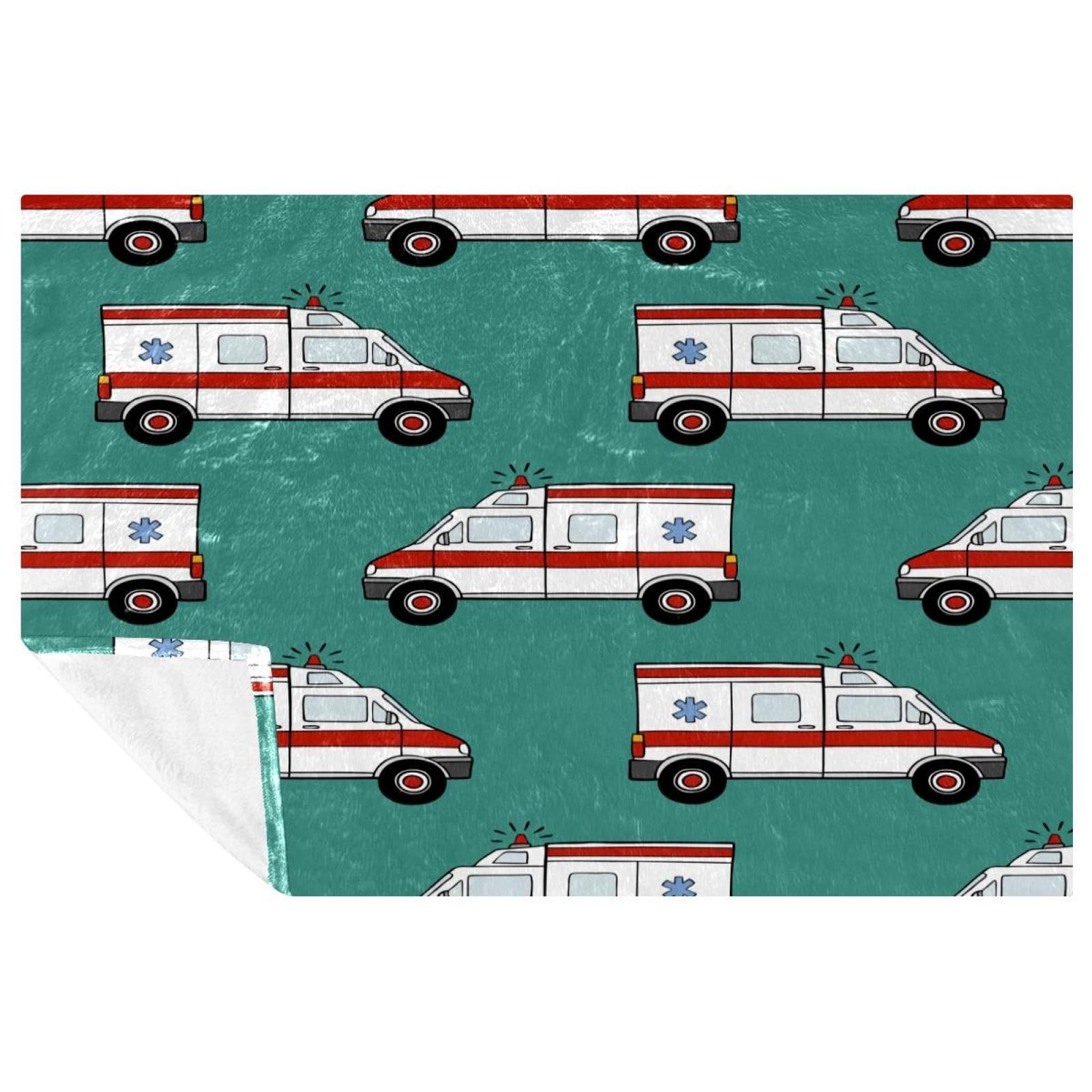 Couverture chaude ambulance 150x100 plaid moelleux et isolant haute qualité