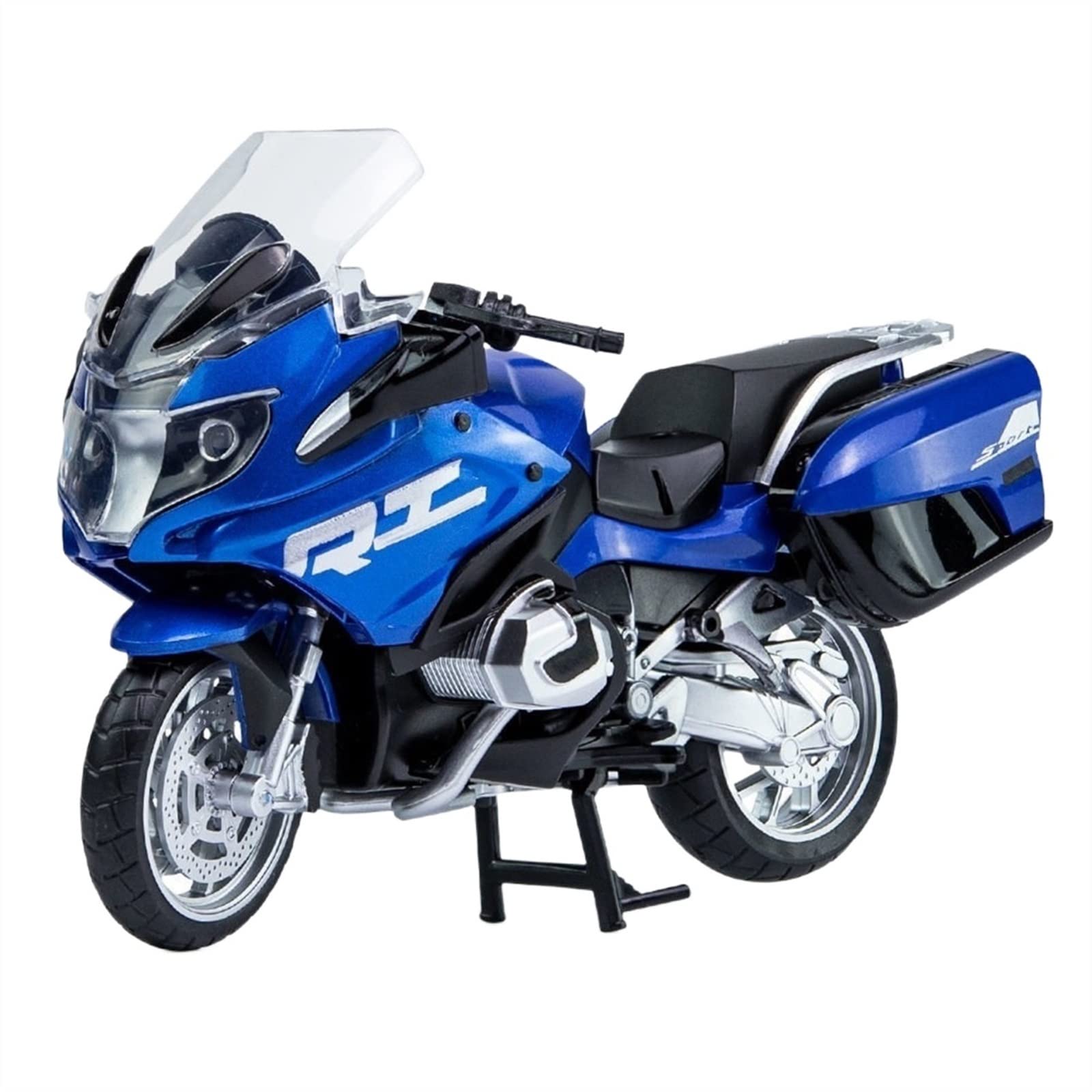 SEYXF Motorbike Toy Motorcycle Model Toy 1:12 for BMW R1250RT Alloy Die Cast Vehicle Collection Sound and Light Off