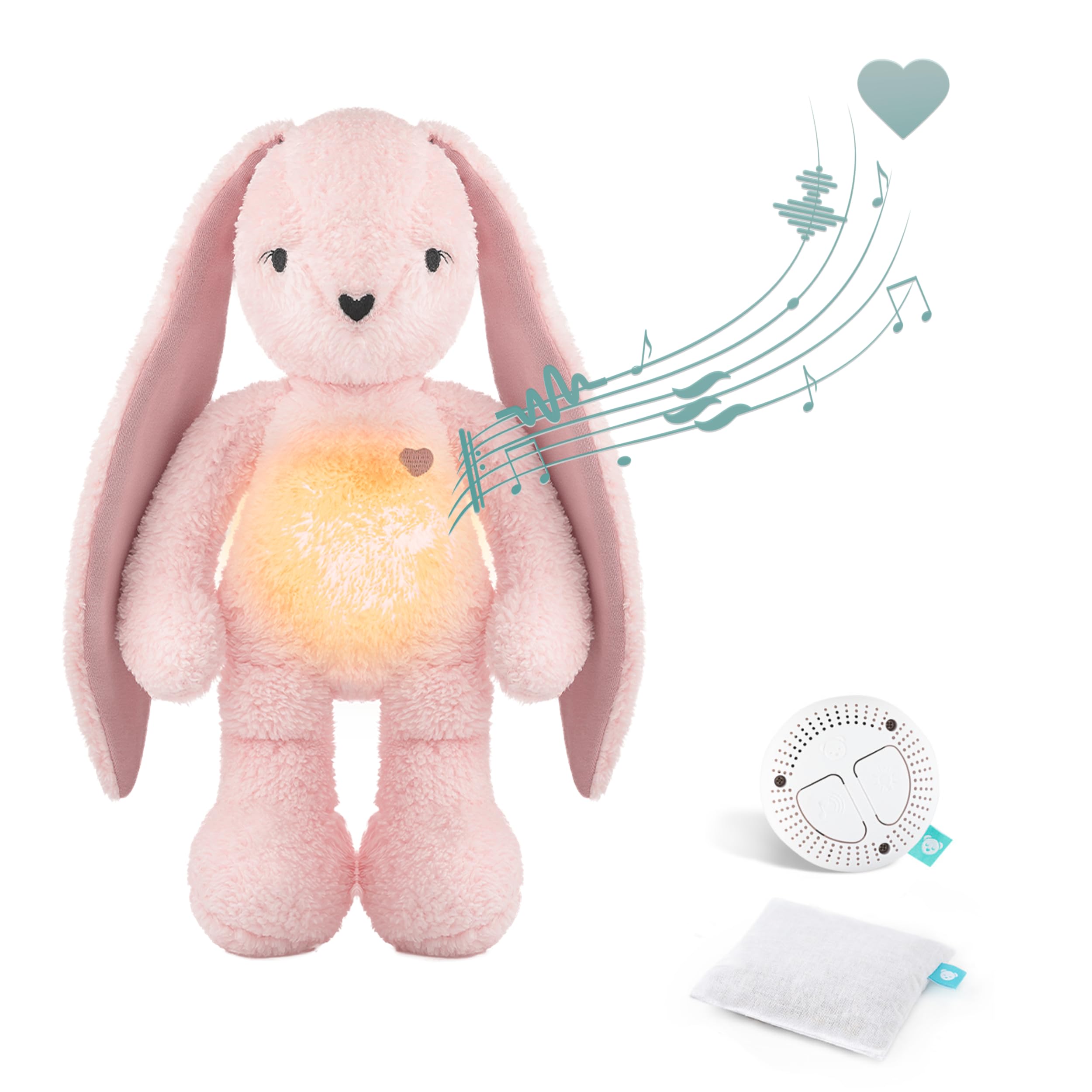 MyHummy Coniglio 5in1 con cuscino riscaldante - rosso