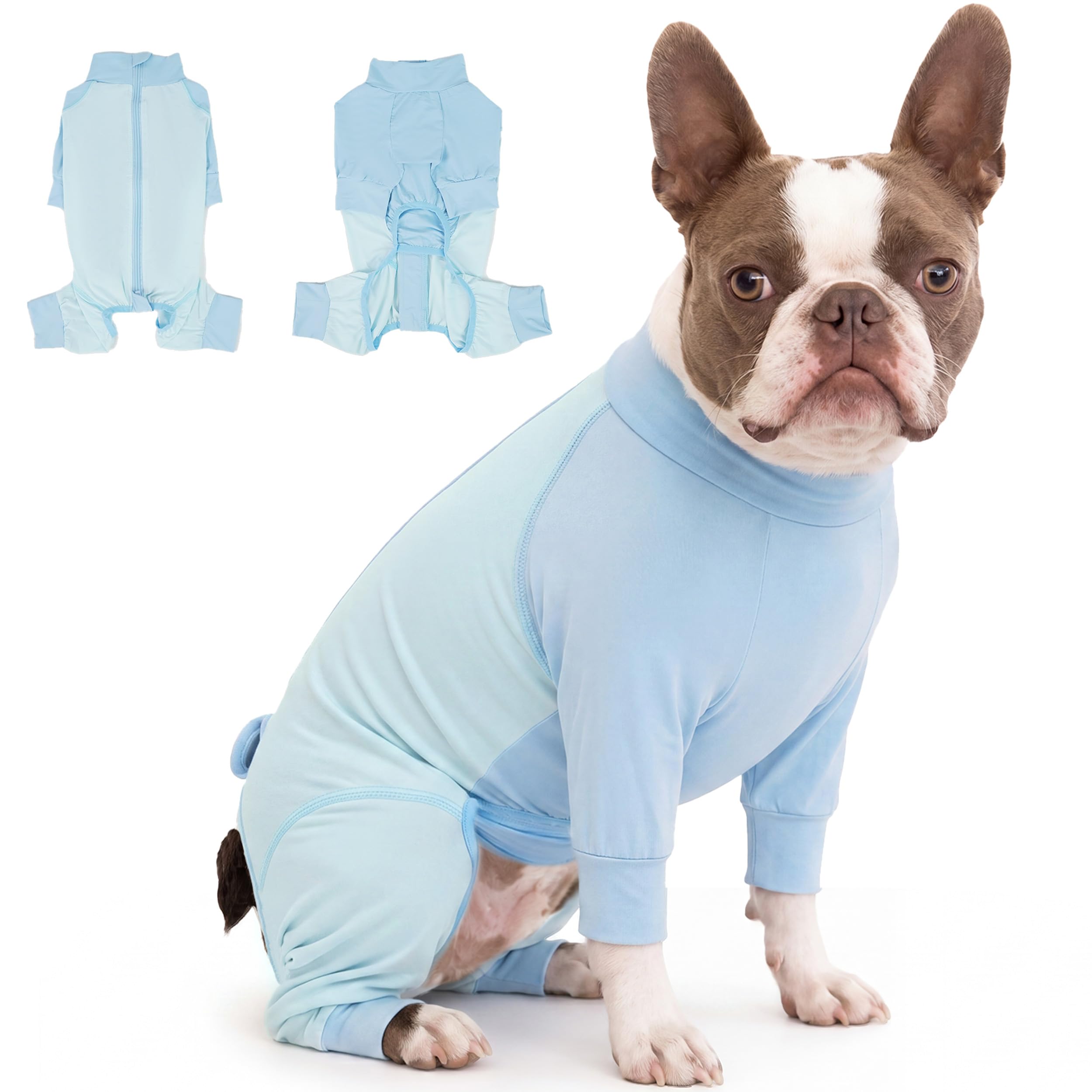 Protection UV 50+ pour chien avec tissu anti-pollen et anti-insecte