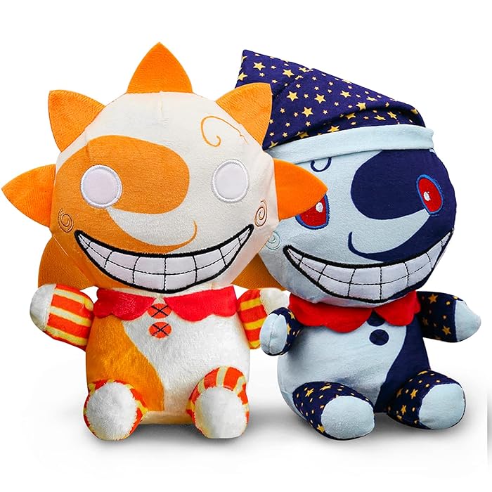 Buy FNAF Plushies Sundrop Moondrop 2pcs FNAF Security Breach Sun and