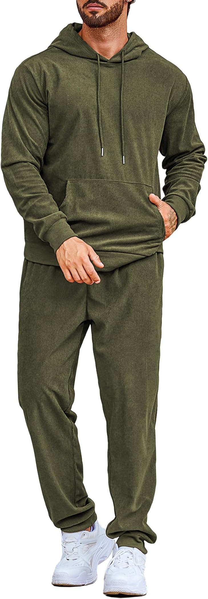 olive tracksuit mens