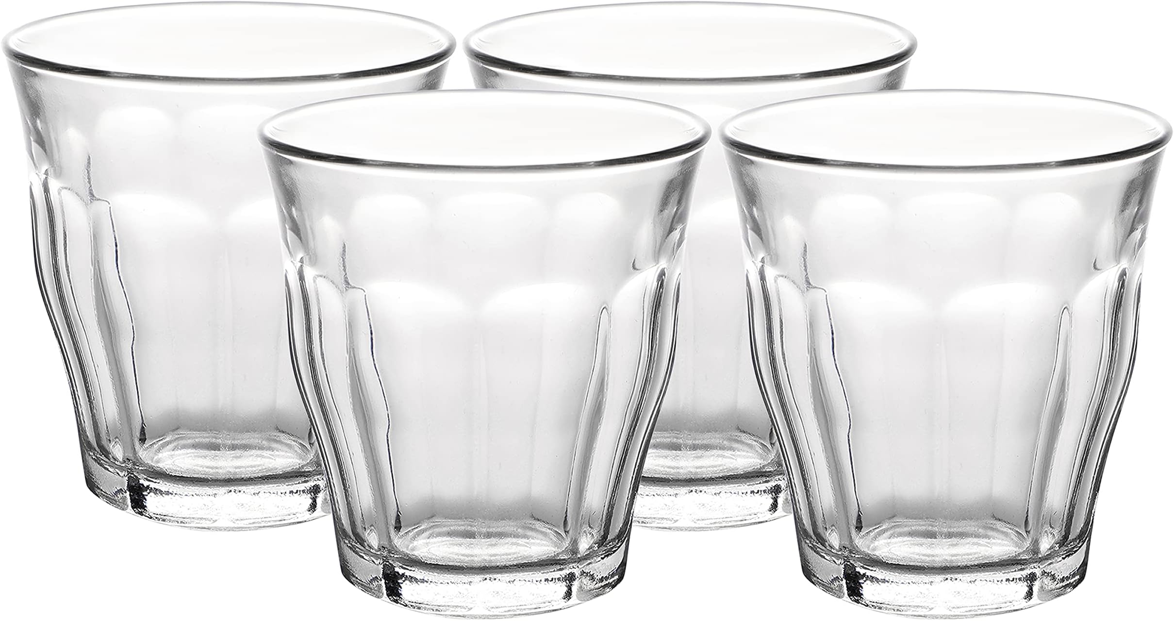 Duralex Picardie Clear Tumbler 90 ML 4 Pcs (1023AC/4)