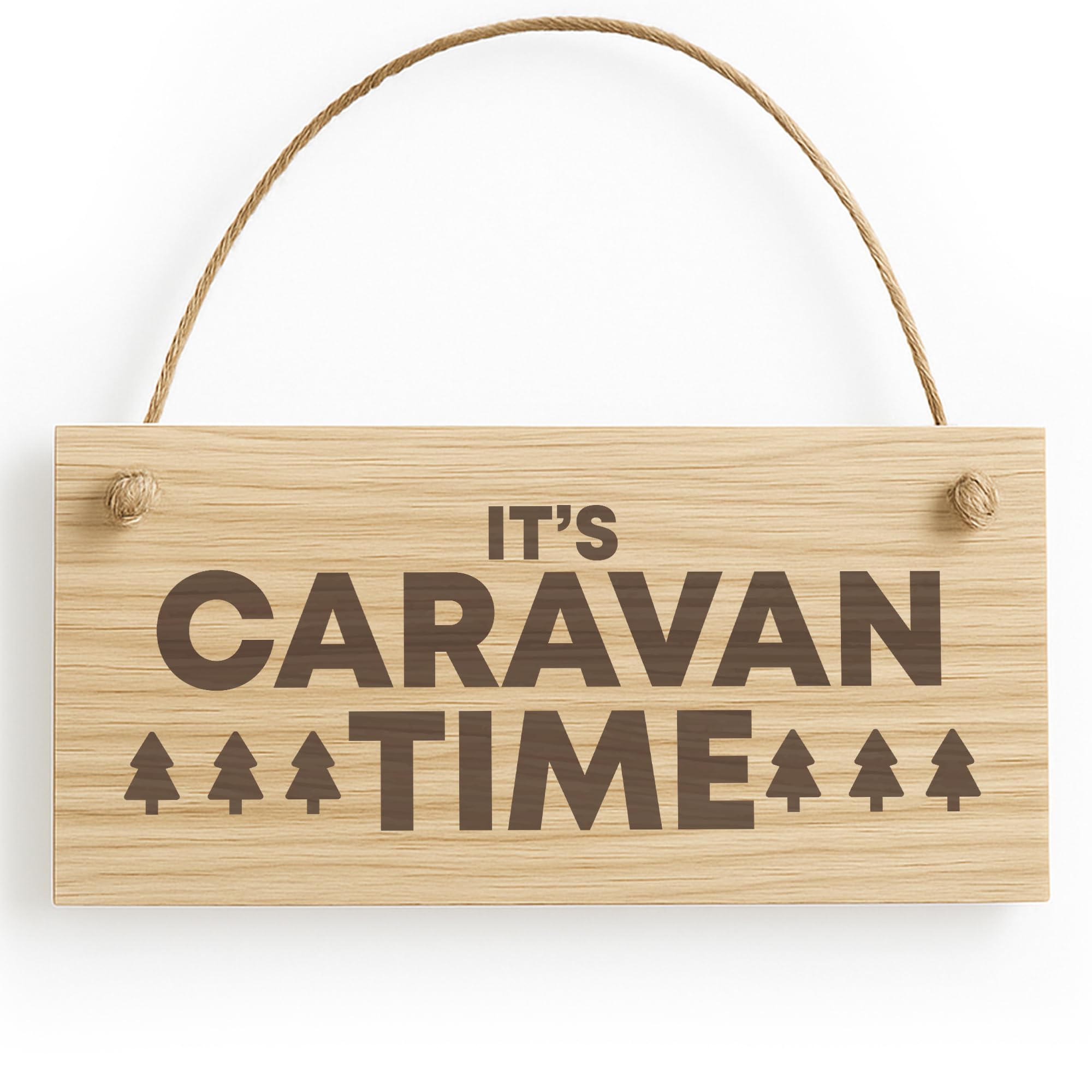 Red Ocean Funny Caravan Sign Engraved Novelty Campervan Sign Caravan Lover Gift Birthday Retirement Gifts