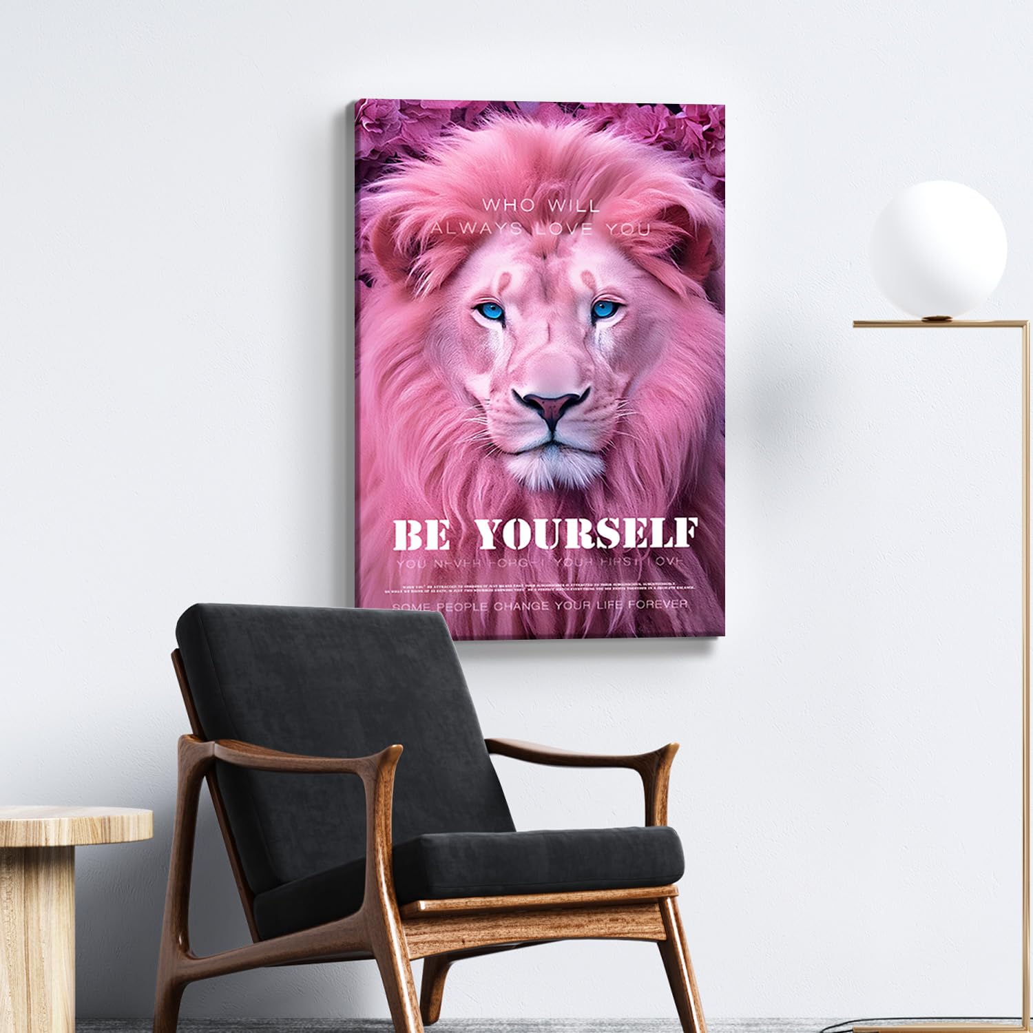 ①ラブブ アート ポップアート キャラクター印刷キャンバス 絵画