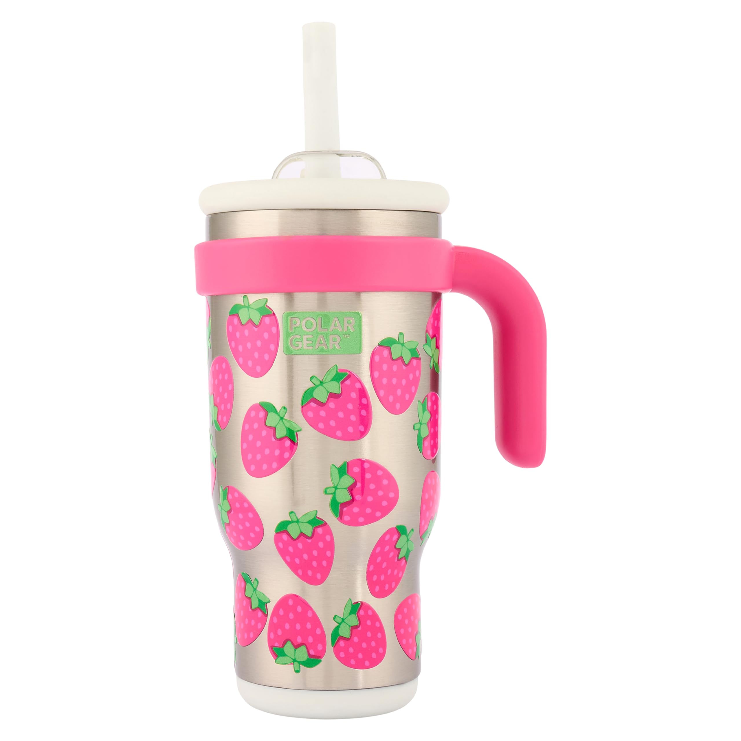 Polar Gear 520ml Travel Insulated Tumbler with Straw and Lid - Spill-Proof