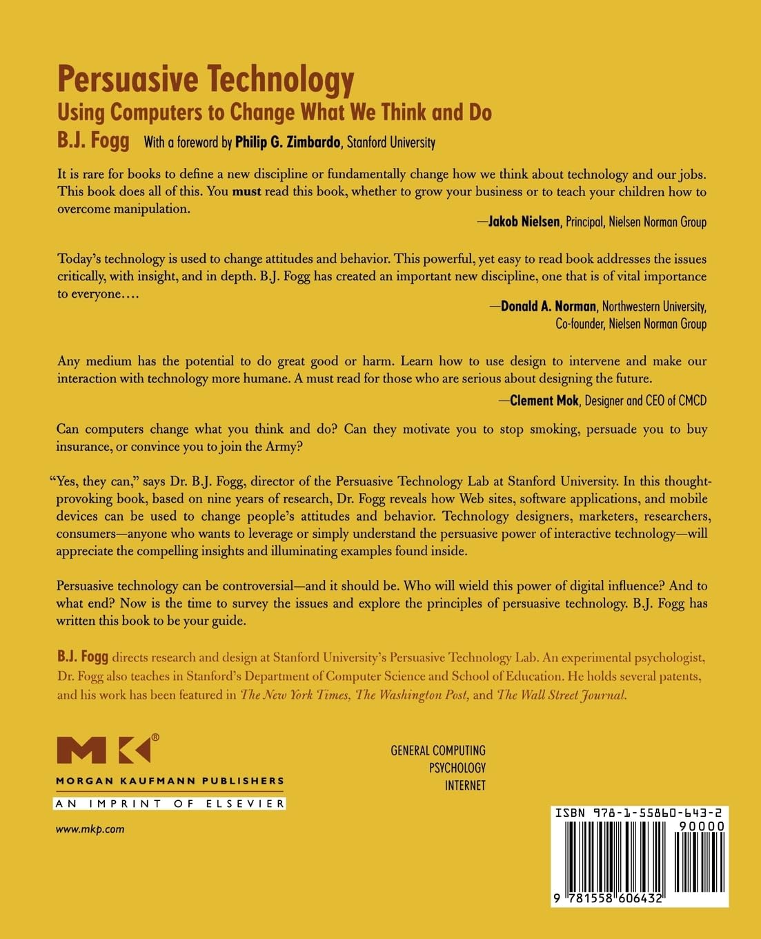 Persuasive Technology: Using Computers to Change What We Think and Do (Interactive Technologies)